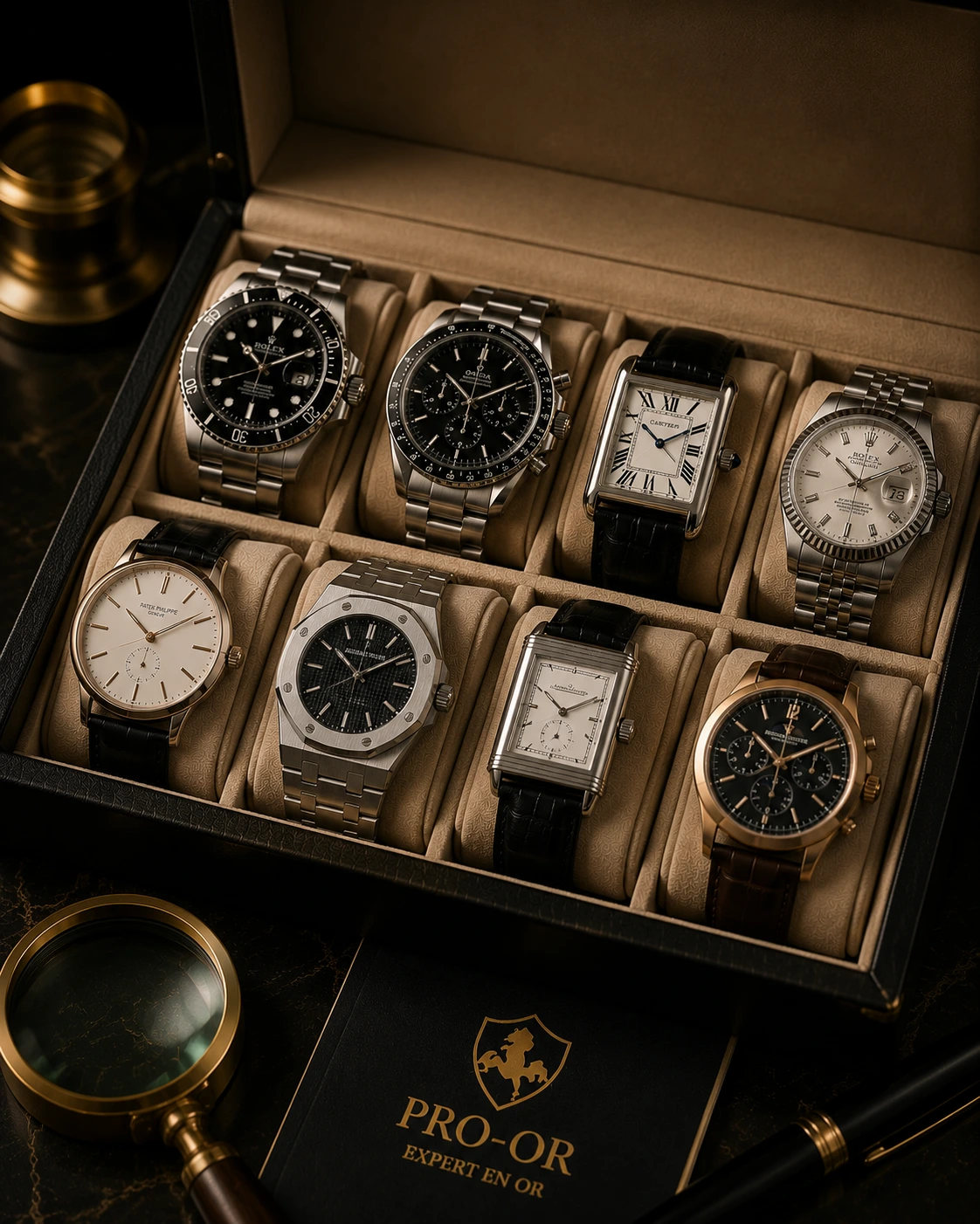 montres acceptées à la revente revendre sa montre de luxe à Bruxelles